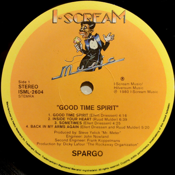 Spargo – Good Time Spirit
