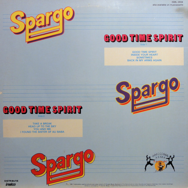 Spargo – Good Time Spirit