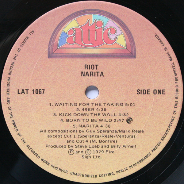 Riot – Narita