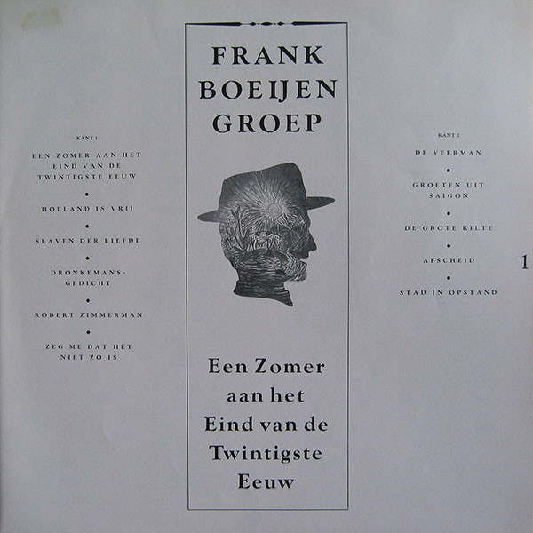 Frank Boeijen Groep – Een Zomer Aan Het Eind Van De Twintigste Eeuw
