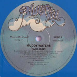 Muddy Waters – Hard Again (blauw vinyl) - Afbeelding 2