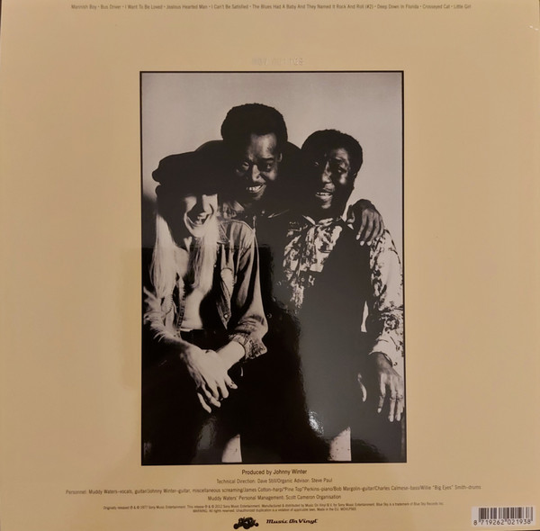 Muddy Waters – Hard Again (blauw vinyl)