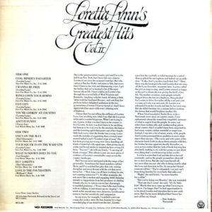 Loretta Lynn – Loretta Lynn's Greatest Hits Vol. II - Afbeelding 3