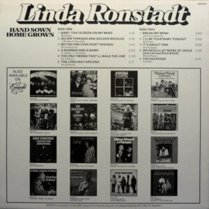 Linda Ronstadt – Hand Sown Home Grown - Afbeelding 3