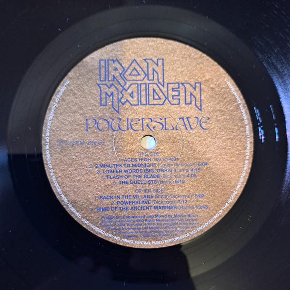Iron Maiden – Powerslave