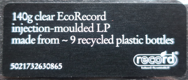 Coldplay – Parachutes (clear vinyl, recycle)