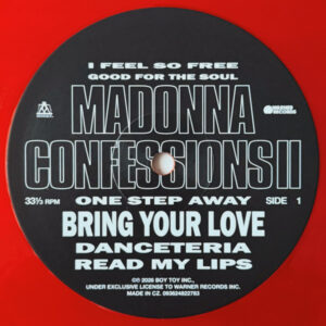 Madonna – Confessions II (Translucent Red vinyl) - Afbeelding 2