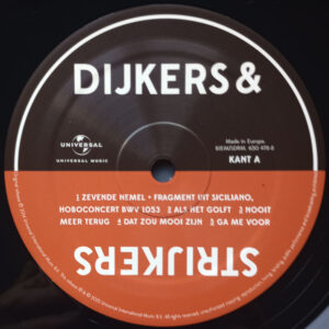 De Dijk & Amsterdam Sinfonietta – Dijkers & Strijkers - Afbeelding 2