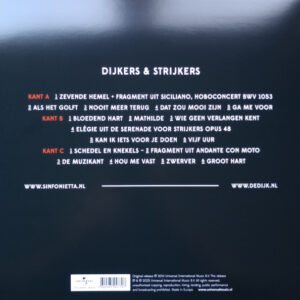 De Dijk & Amsterdam Sinfonietta – Dijkers & Strijkers - Afbeelding 3