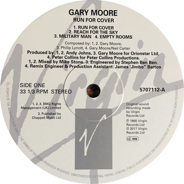 Gary Moore – Run For Cover