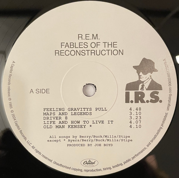 R.E.M. – Fables Of The Reconstruction