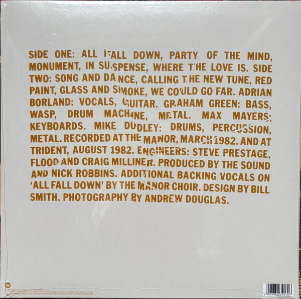The Sound – All Fall Down (Blue vinyl)