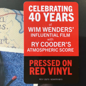 Ry Cooder – Paris, Texas (Original Motion Picture Soundtrack) (40th anniversary, Red vinyl) - Afbeelding 2