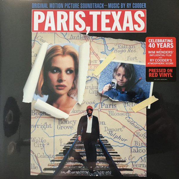 Ry Cooder – Paris, Texas (Original Motion Picture Soundtrack) (40th anniversary, Red vinyl)