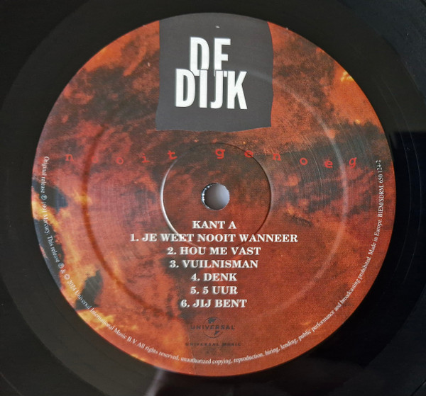 De Dijk – Nooit Genoeg