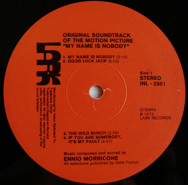 Ennio Morricone - Muziek van My Name is Nobody (Soundtrack)