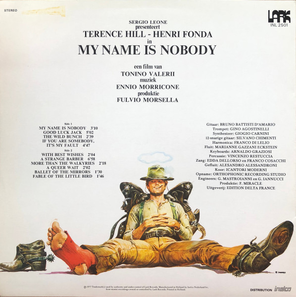 Ennio Morricone - Muziek van My Name is Nobody (Soundtrack)