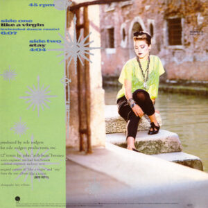 12" | Madonna - Like a Virgin (extended dance mix)/ Stay - Afbeelding 3