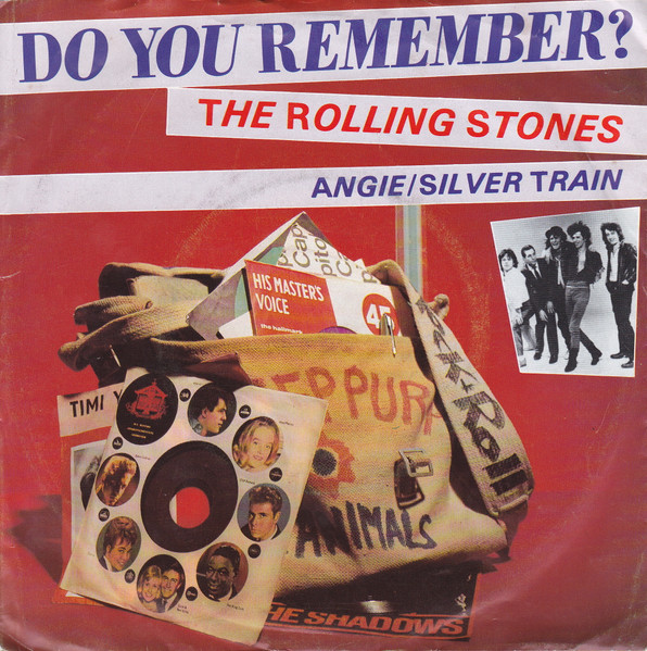 7" | The Rolling Stones - Angie / SIlver Train
