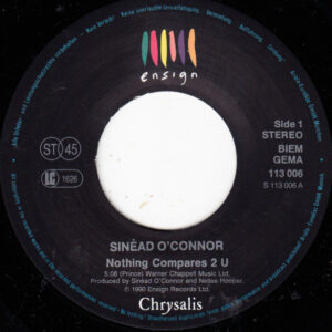 7" |  Sinead O'Connor - Nothing Compares 2 U / Jump in the River - Afbeelding 2