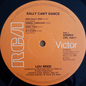 Lou Reed - Sally Can't Dance - Afbeelding 2