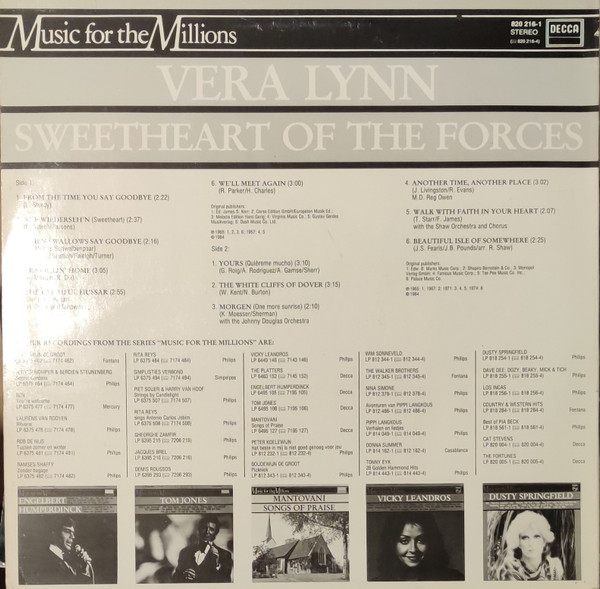Vera Lynn - Sweetheart of the Forces