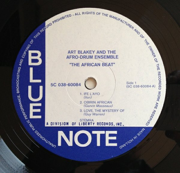 Art Blakey and the Afro-Drum Ensemble - The African Beat