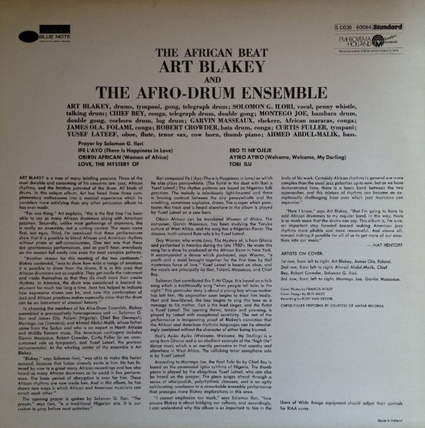 Art Blakey and the Afro-Drum Ensemble - The African Beat