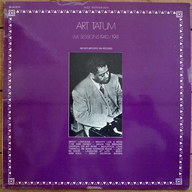 Art Tatum - Live Sessions 1940 - 1941