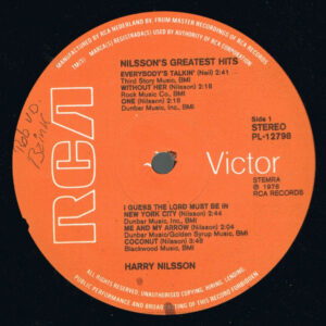 Harry Nilsson - Nilssons' Greatest Hits - Afbeelding 2