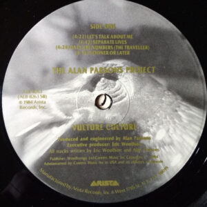 The Alan Parsons Project - Vulture Culture - Afbeelding 2