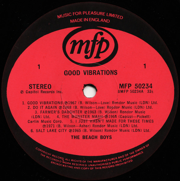 The Beach Boys - Good Vibrations