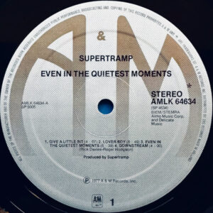 Supertramp - Even in the Quietest Moments - Afbeelding 2