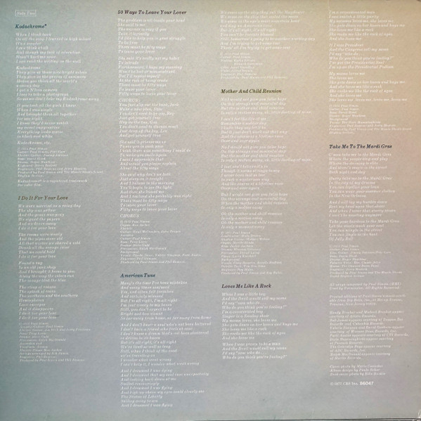 Paul Simon - Greatest Hits, etc.