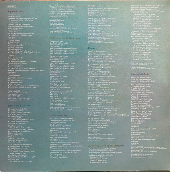 Paul Simon - Greatest Hits, etc.