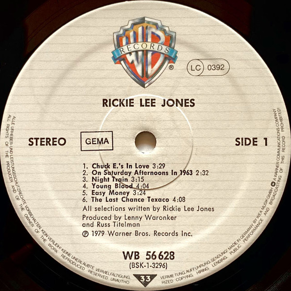 Ricky Lee Jones - Ricky Lee Jones
