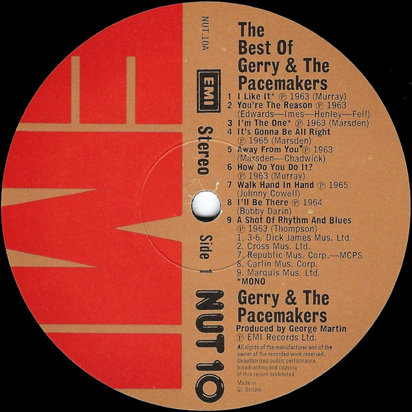 Gerry & the Pacemakers - The Best of Gerry & the Pacemakers