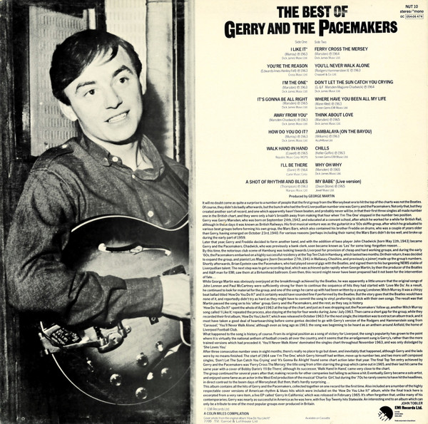 Gerry & the Pacemakers - The Best of Gerry & the Pacemakers