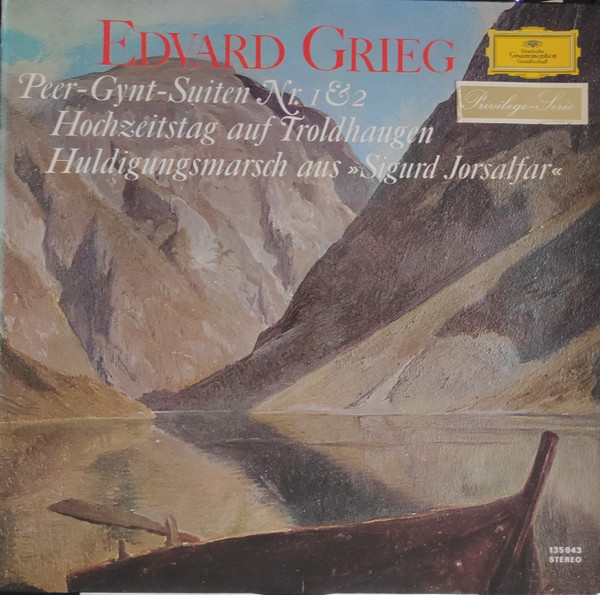 Edvard Grieg / Heinrich Steiner - Peer Guint Suite nr 1 en 2