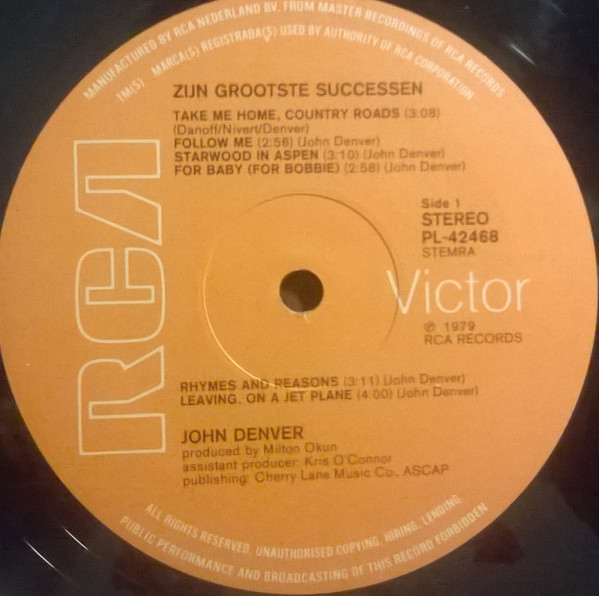 John Denver - Zijn Grootste Successen (2LP)