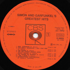Simon and Garfunkel - Simon and Garfunkel's Greatest Hits - Afbeelding 2