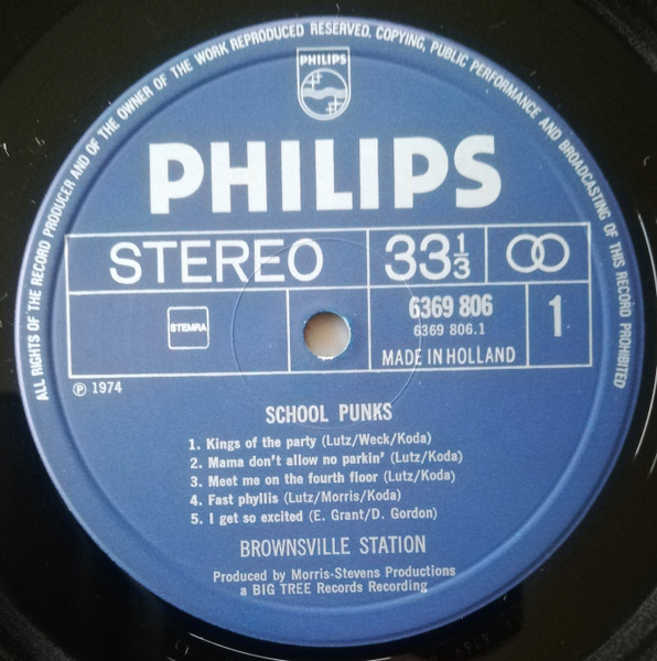 Brownseville Station - School Punks