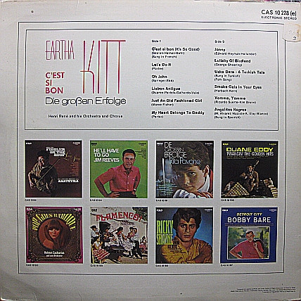 Eartha Kitt - C'est Si Bon - Die Großen Erfolge