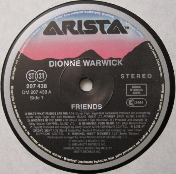 Dionne Warwick - Friends