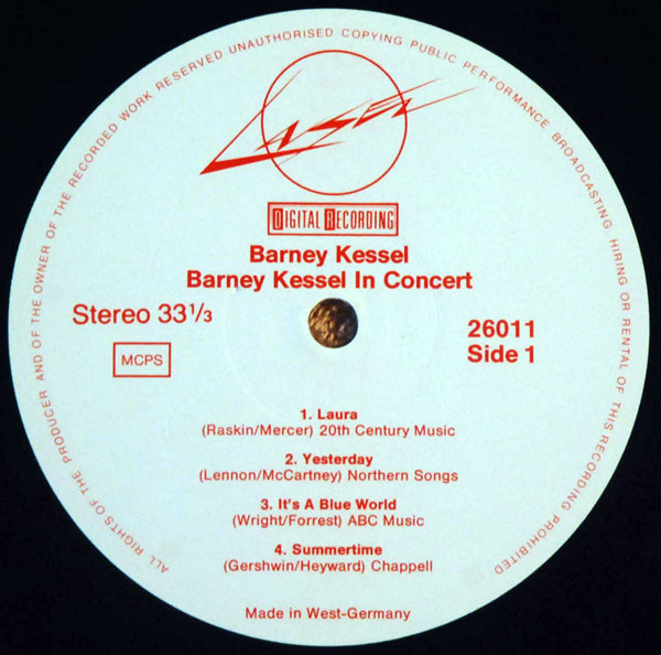 Barney Kessel - In Concert
