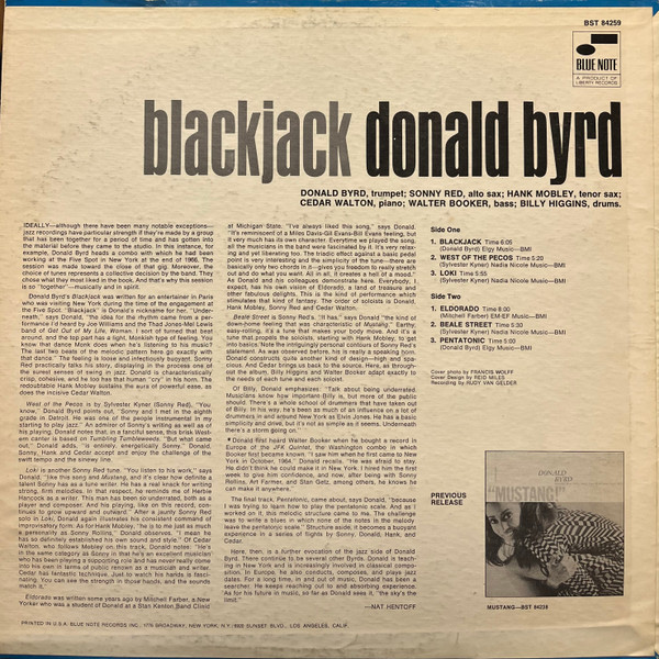 Donald Byrd - Blackjack