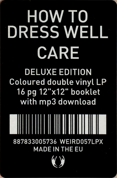 How to Dress Well - Care (2 LP, Deluxe ltd, Marble Lavender coloured vinyl)