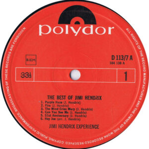 Jimi Hendrix - The Best of Jimi Hendrix - Afbeelding 2