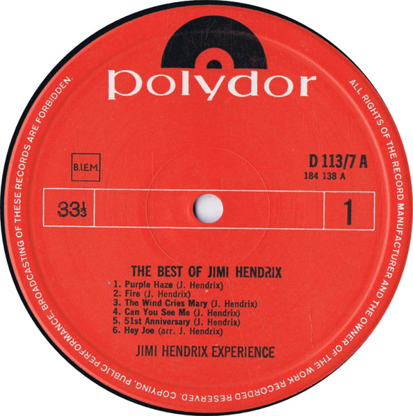 Jimi Hendrix - The Best of Jimi Hendrix