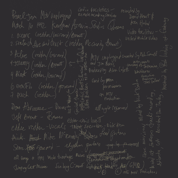 Pearl Jam – MTV Unplugged